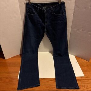 NWOT Adriano Goldschmied AG 32 x 34 “The Protege" Blue Pants Straight Leg Jeans
